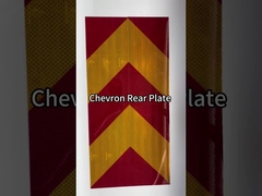 إشارة تحذير عالية الكثافة بطيئة الحركة ناقل الدراجة شاحنة إشارة خلفية