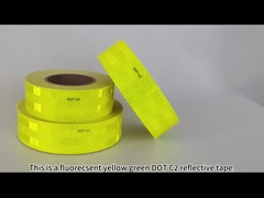 سيارة السلامة شاحنة دراجة طريق أسطوانات مرصعة DOT C2 شريط عاكس