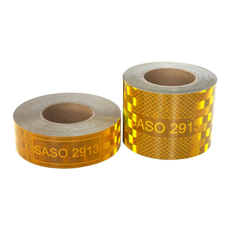 أصفر SASO 2913 شريط عازل ذو طلاء ذي طابع نظري للأسواق في الشرق الأوسط