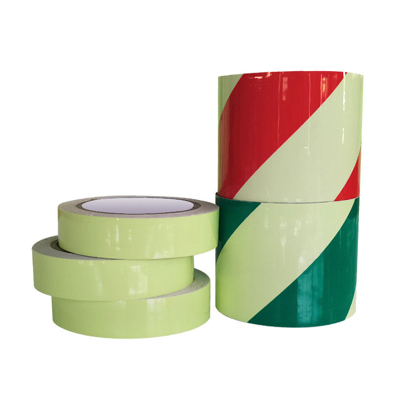 الالتصاق الذاتي لـ PET PVC الاكريليك يضيء في اللوحة المظلمة الفينيل الفوتولومينسنت الفينيل 2-12 ساعة