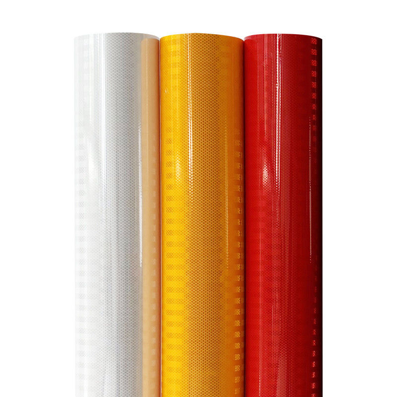 ASTM D4956 نوع II الحمراء المادة العاكسة للدرجة الهندسية EGP لعلامات توقف الطريق