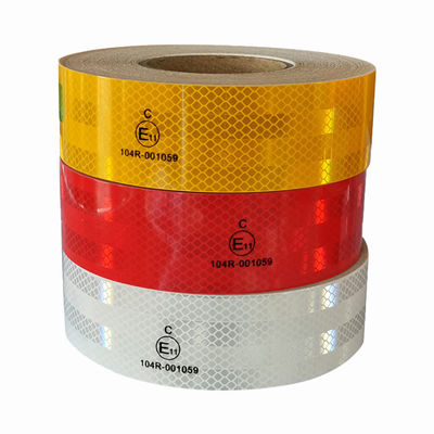 سعر جيد 2 × 150ft ECE 104 الشمسية الشمسية الشمسية العاكسة الأبيض الأحمر الأصفر الانترنت
