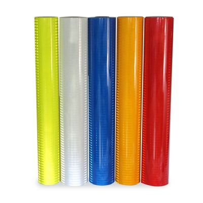سعر جيد ASTM Retro Prismatic PET Reflective Film Type 3 الفينيل أكريليك الانترنت