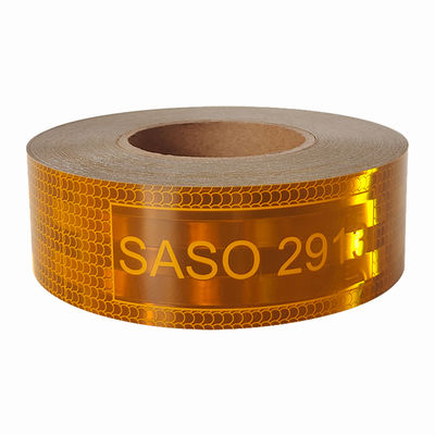 سعر جيد الشريط العاكس SASO 2913 الشريط الراديومية اللون الأصفر الانترنت
