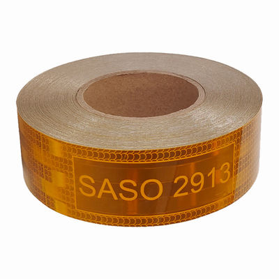 سعر جيد ECE SASO 2913 الشريط العاكس الفينيل الصفحة اللاصقة للشاحنات الانترنت