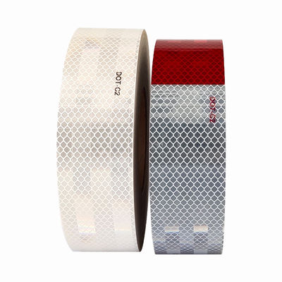سعر جيد شريط PMMA Dot Red Reflective Tape لصق الذاتي لتحذير المركبات المقطورة الانترنت
