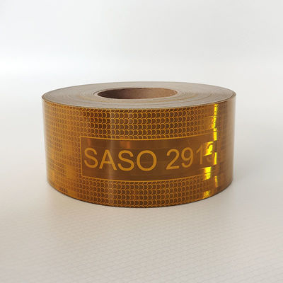 سعر جيد SASO 2913 ملصق الشريط العاكس للسيارات للسلامة للشاحنات في المملكة العربية السعودية الانترنت