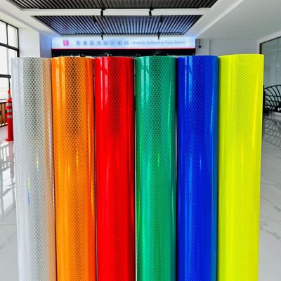 سعر جيد الفينيل اللاصق الذاتي الصناعي لـ (ASTM) الميكرو بريزماتي الماسية الدرجة الراجعية العاكسة الانترنت